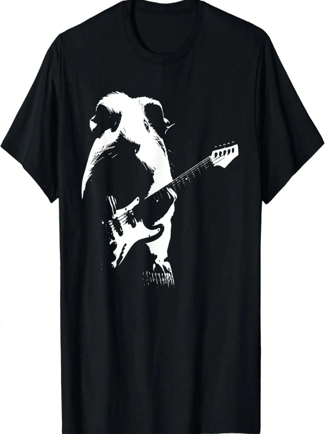 Guinea Pigs Playing Bass Guitar Shirt For Playing Guitar T-Shirt S разноцветный