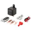 Automotive Relay Wireless Remote Control 200A 12V Battery Disconnect Switch with Waterproof Shell Copper Terminals