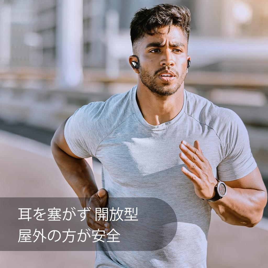 Latest Air Conduction Wireless Earphones Monster Air Conduction Earphones Open Ear Earphones Sound Quality 8 Hours of Continuous Use Conduction