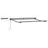 Electric Retractable Awning Anthracite 2.5 X 2 M
