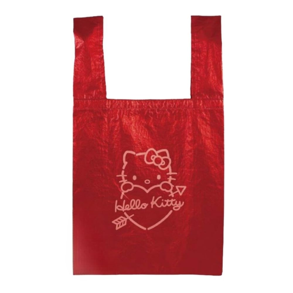 

Marimo Craft Shiny Eco Bag Hello Kitty Sanrio Characters W250 x H300 x D100mm SRSJ-1019
