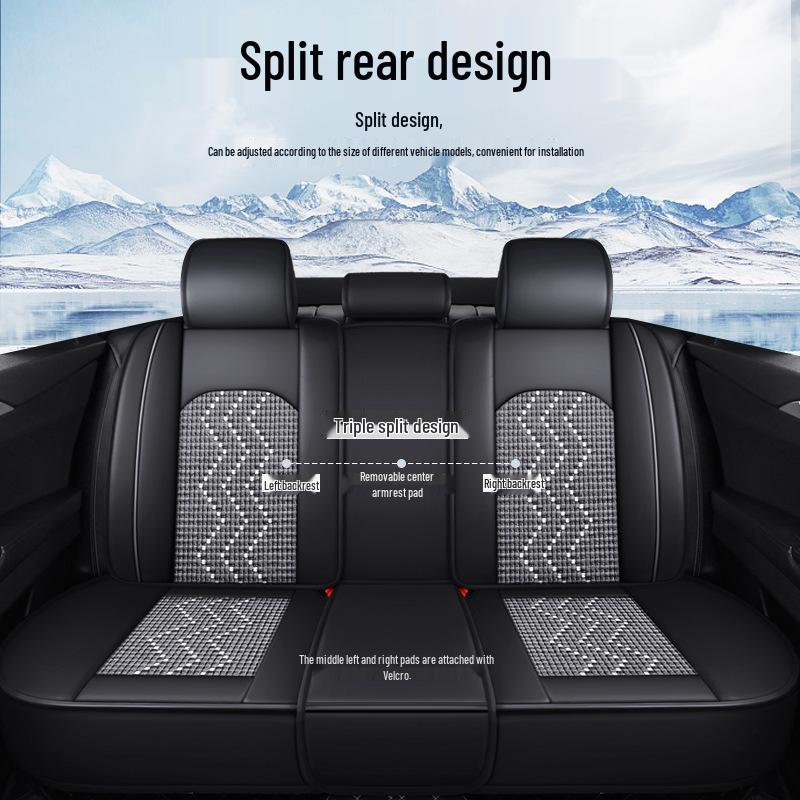 Honda Car Seat Cushion: Fits Civic, Brio, Inspire, Accord, Type R, Vezel - All-Season, Full Coverage