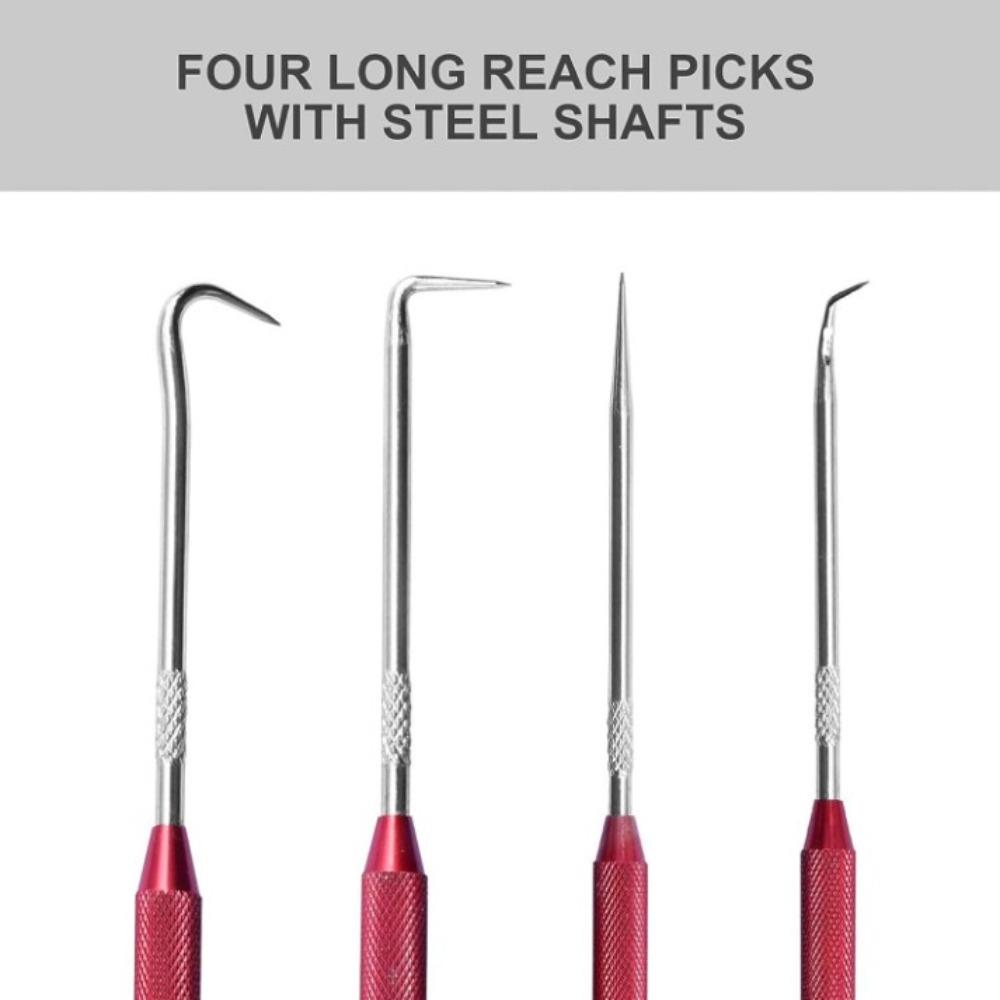 2PCS Repair Tool Comb Lock Picks Hand Tool Seal Gasket Puller Oil Seal Screwdrivers Set  Car Auto