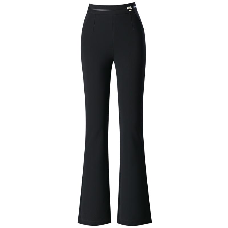 Spring 2025 Women's High-Waist Micro Flare Slimming Bootcut Pants