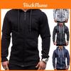 Herren Oberbekleidung Winter Hoodies Bequemer Warmer Pullover Mantel mit Weichem Material