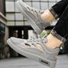 Fashion New Men's Comfortable Sports Shoes Casual Shoes Breathable Comfortable Summer New Hollow Out Versatile White  Mesh
