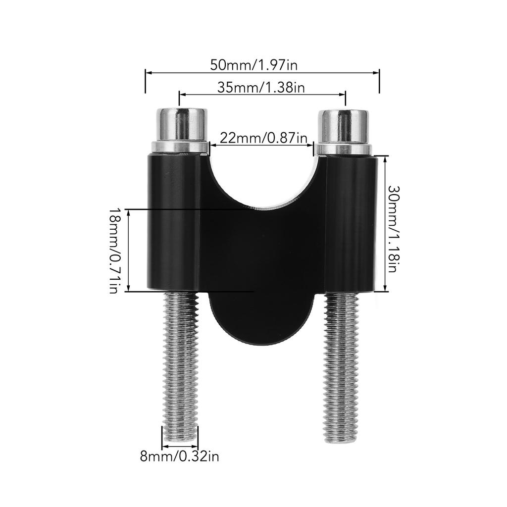 22mm Lenkererhöhung Klemme 30mm Erhöhung Ersatz für Su uki RM125 RM250 RM 250 RM 450 RMX450