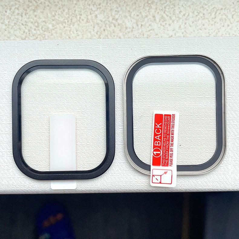 Apple Watch Ultra: 49mm Tempered Glass & Titanium Alloy Bezel Protective Film