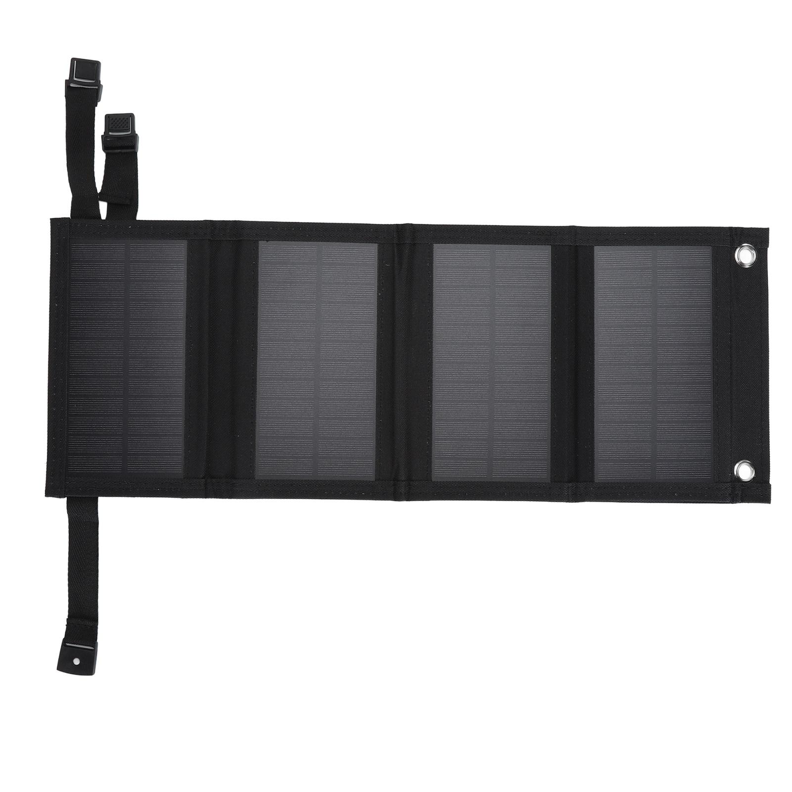 

10 Вт Складная солнечная панель USB-выход Складная доска солнечной энергии Зарядное устройство для телефона, ноутбука, камеры для чёрный