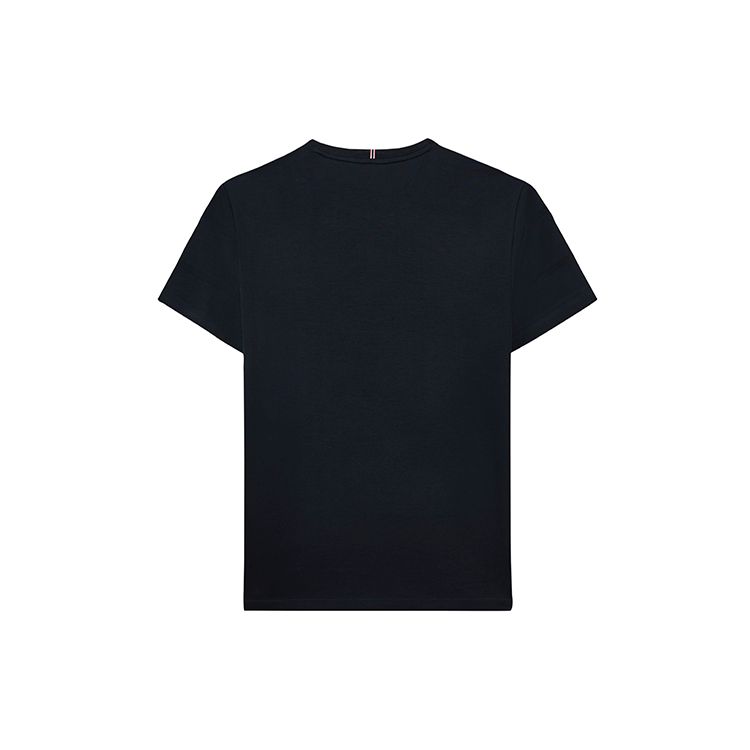 Fila Embroidered Logo Dark Pattern Round Neck Sports Short Sleeve T-Shirt Men Tops Legendary-Blue F11M131129F-NV