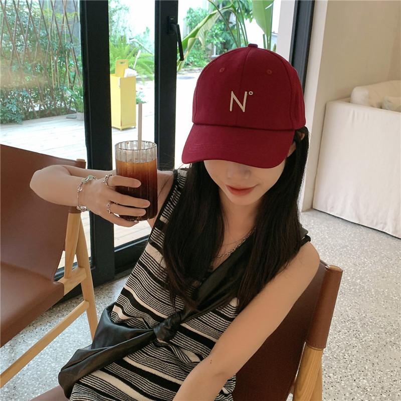 Ins Street Brand N Letter Baseball Cap Street Racket Spring and Summer Versatile Simple Face Cap