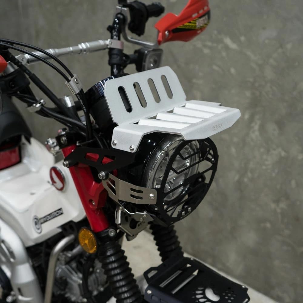 GTRS Front Carrier Aluminum For Honda Hunter Cub CT125 Aluminum Light Front Carrier Aluminum For Honda CT125 JA55 JA65 Model/GTRS (Black)