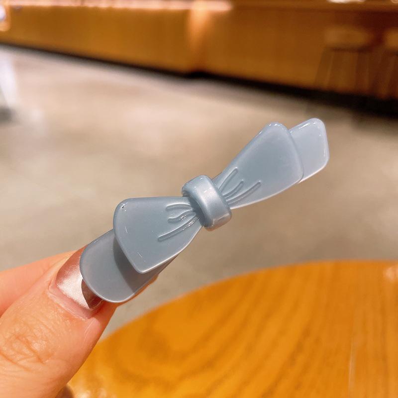 Korean Style Princess Bow Hair Clip: High-End Versatile Duckbill Hairpin