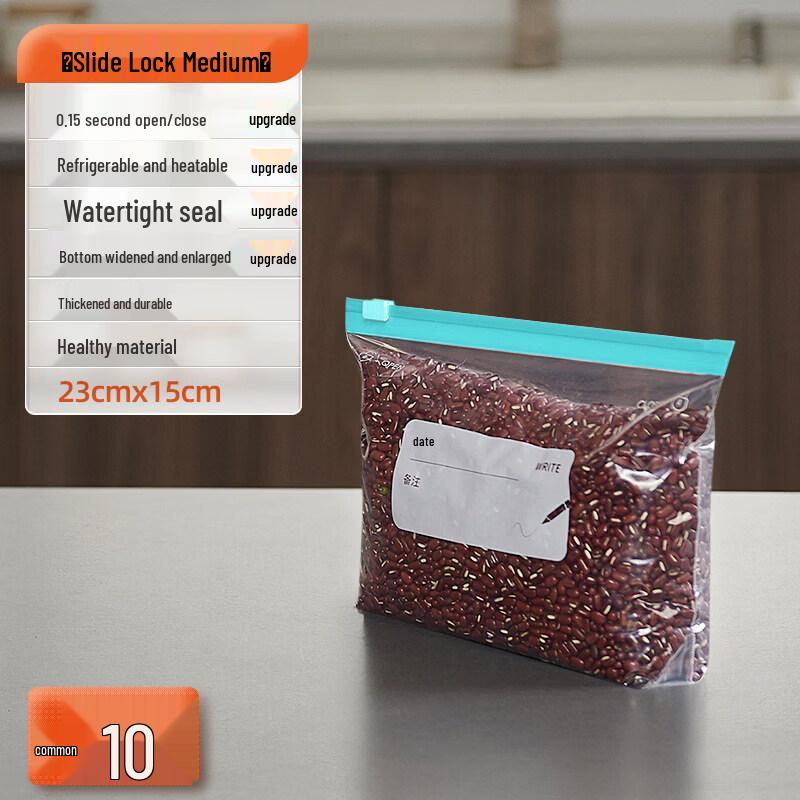 ZISIZ Food Storage Zipper Bags