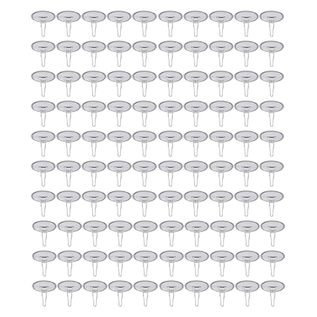 ABBP-400Pack Ceiling Hooks Adhesive Removable Wall Hanger, 2Cm Disc Sticky Ceiling Hooks For Festival Wedding Christmas Decor