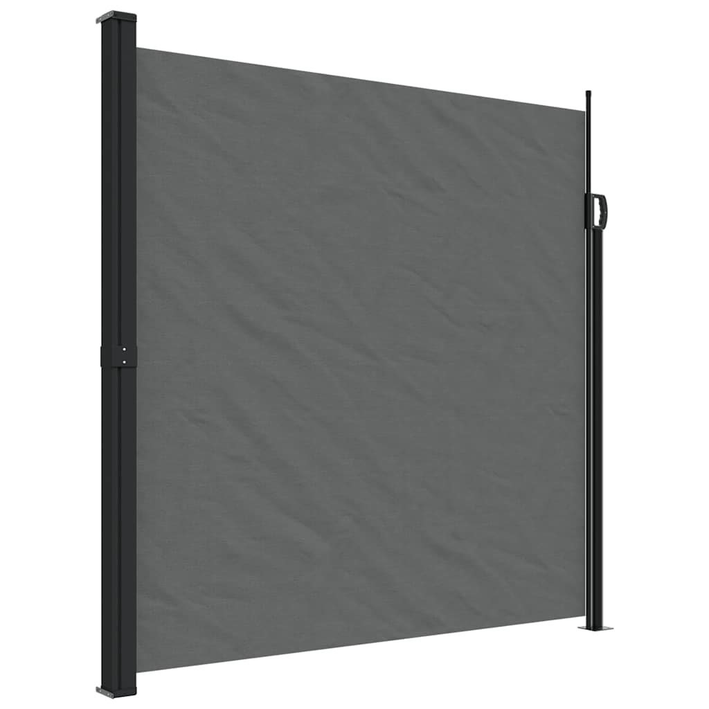 Retractable Side Awning Anthracite 200 x 300 cm