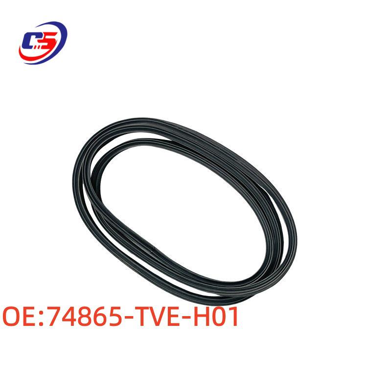 Honda Accord 19-23 Trunk Lid Sealing Strip (Part No. 74865-TVE-H01) 74865-TVE-H01