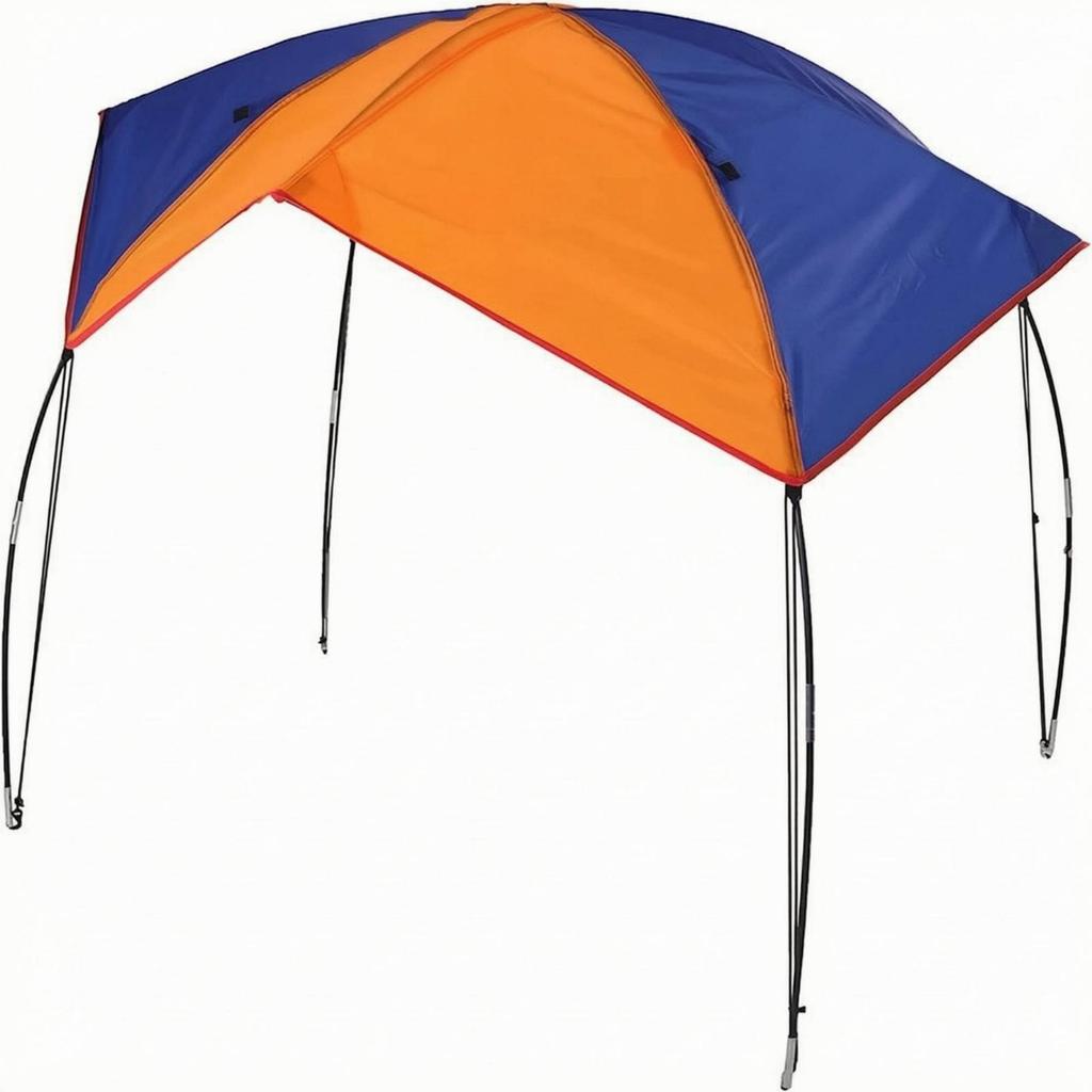 Inflatable Boat Sun Canopy Adjustable Bimini Top Portable