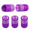 5PCS Auto Wheel Tire Valve Stem Caps Cover For Mazda 3 6 Atenza Axela Demio CX3 CX5 MP MS RX8 Car Accessories h1