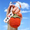 Hangli Cute Wool Persimmon Keychain Pendant
