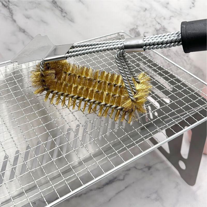 ZISIZ 18-inch Outdoor Grill Cleaning Brush