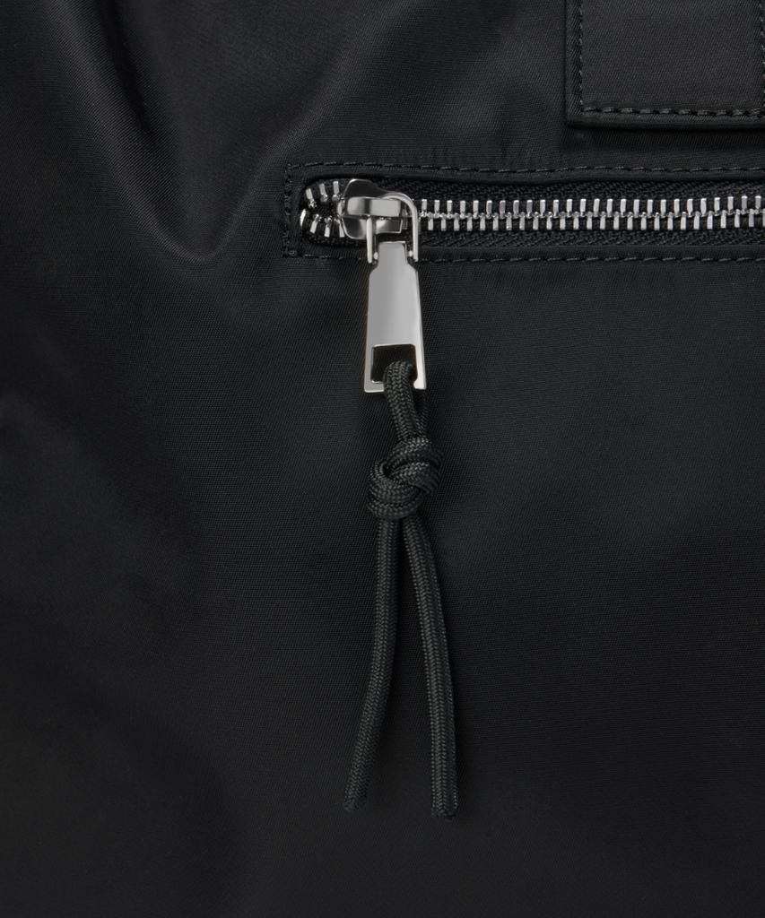 Maison Mined Two Pocket Boston Bag Black