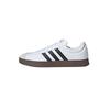 Adidas Vl Court Classic Leather Abrasion Resistant Low top Skateboard Shoes Unisex Silver White JQ2470(Team1182-)