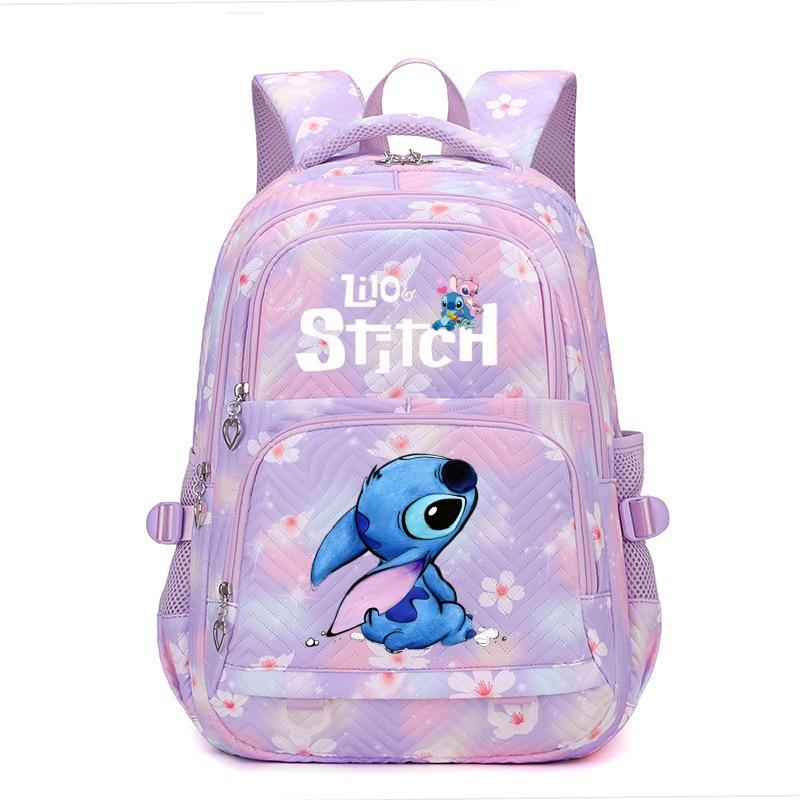 Cute Cartoon Print Large Capacity Primary And Secondary School Schoolbag Trendy Backpack Lightweight Fashion Backpack