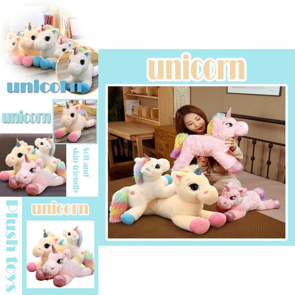 Magical Unicorn Stuffed Animal Plush Doll Toy Ideal For Birthday Gifts For Kids