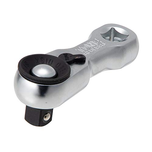 TONE Stubby Ratchet Handle RH3HSS3 9.5mm Drive 72-Tooth Made Japan