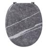 Woody Marble Toilet Seat Wirquin 20720370, Grey