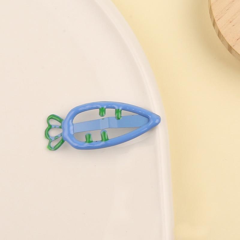 Mädchen Candy Clip Karotten Kopfbedeckung Einfarbig Karotten Clip Haar Zubehör Schöne Kopfbedeckung Haarnadeln Erweiterte Prinzessin Kopfschmuck Haarspange