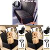 Waterproof Pet Seat Cushion For Cars With Nonslip Base For Small Dogs