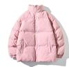 Winter Jacket Men Parkas Thicken Warm Coat Men's Stand Collar Solid Color Casual Parka Women Fashion Streetwear