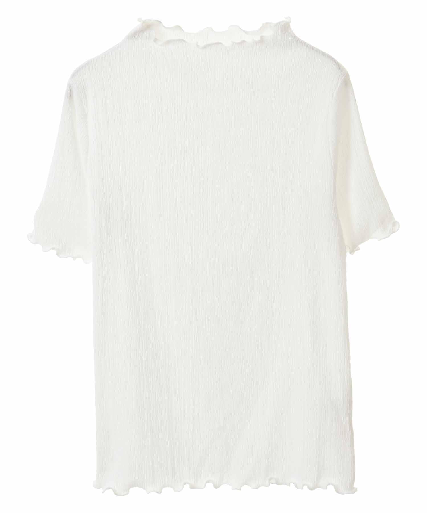 

Son de Mode Conservative Petite High Neck Yoryu White Trente-An Top, Women s,