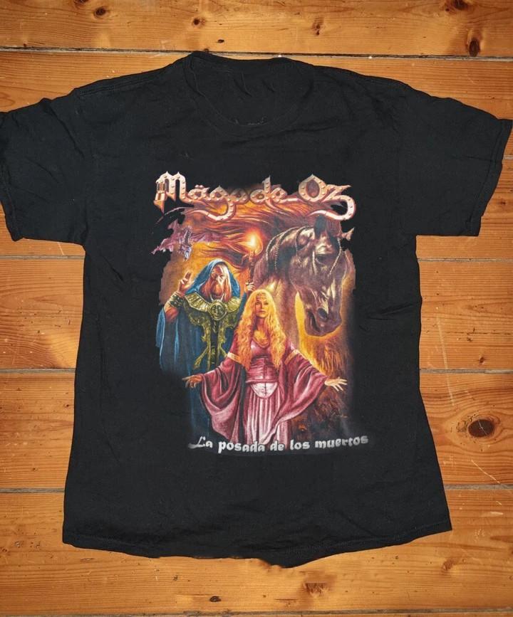

Mago De Oz Band Heavy Cotton Black All Size Shirt ZL365 Unisex T-Shirt XXL