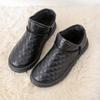 Winter New Old Beijing Cloth Shoes Women's Fashion Trend Versatile Snow Boots One Pedal Fleece Thickened Soft Sole Non-slip