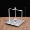 Sleek Metal Tissue Box Stand For Dining Table Home Office Accessory Decoration