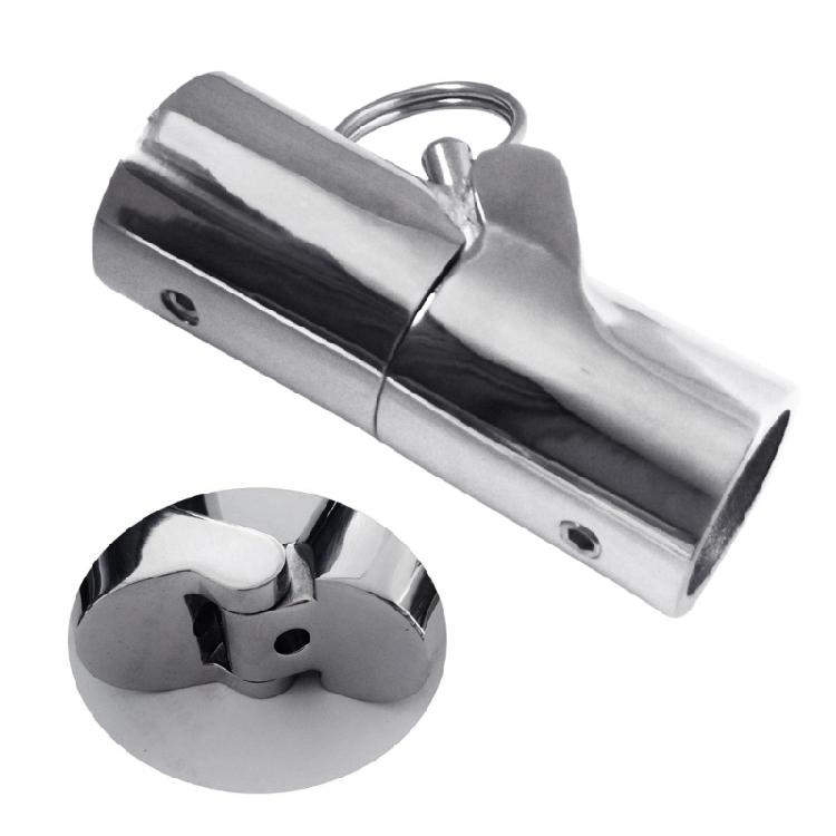 Stainless Steel Rotating Joint Coupling Connector Fitting Adapter for Boat Marine Tubing Canopies Yacht Tubing Fittings