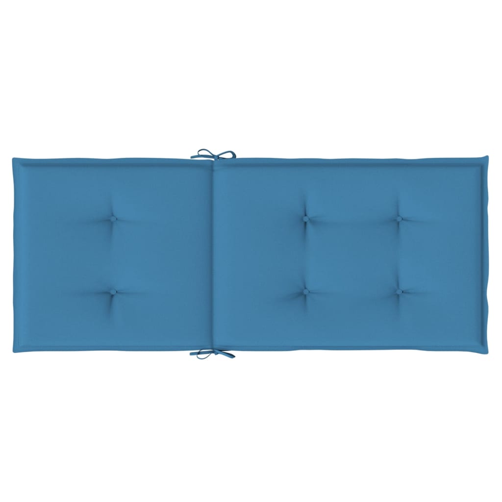 Hochlehner Cushions 4 Pcs Melange Blue 120 X 50 X 4 Cm Fabric