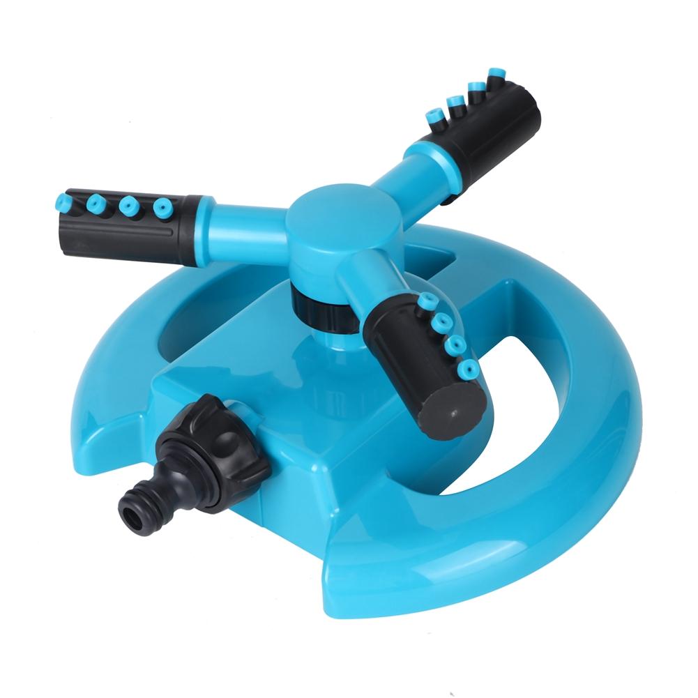 Three Arms 360 Degrees Rotating Garden Water Sprinkler Lawn Watering Irrigation Tool