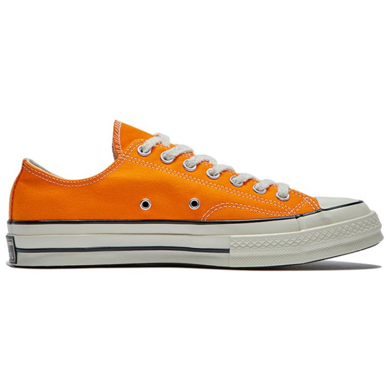 Converse Chuck 70 Chuck 70 Ox Trendy Versatile Abrasion Resistant Low-Top Espadrilles Unisex Yellow