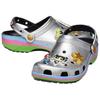 Crocs The Powerpuff Girls X Classic Clog Metallic Silver Unisex Sneakers 210256-001