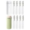 4Pcs/Set 30ML Travel Bottle Leak Proof Reusable Lotion Conditioner Shampoo Storage Bottle Dispenser Portable Refillable Empty Toiletries Container