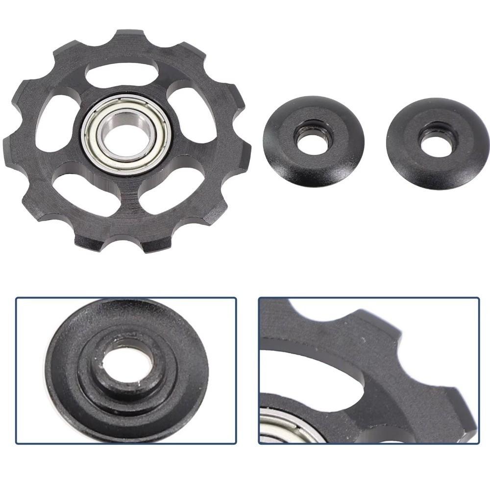 Sealed Bearing Bike Jockey Wheel Aluminum Zinc Zinc Alloy Bicycle Bearing for 2pcs Road Bike