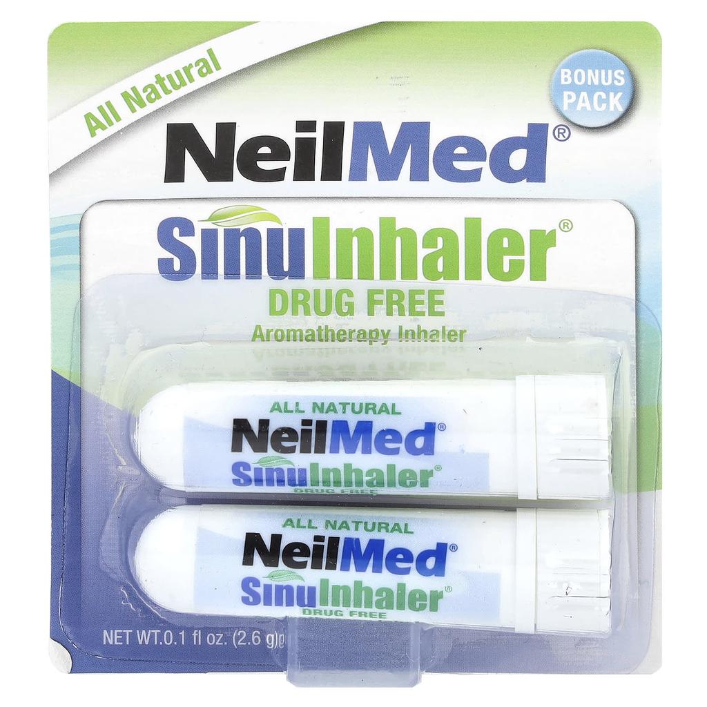 Sinuinhaler®, Aromaterapiinhalator, 2 Inhalatorer, 2,6 g (0.1 fl oz)