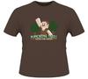 T-shirt Unisexe Minecraft Puncher des Arbres Me Donne du Bois