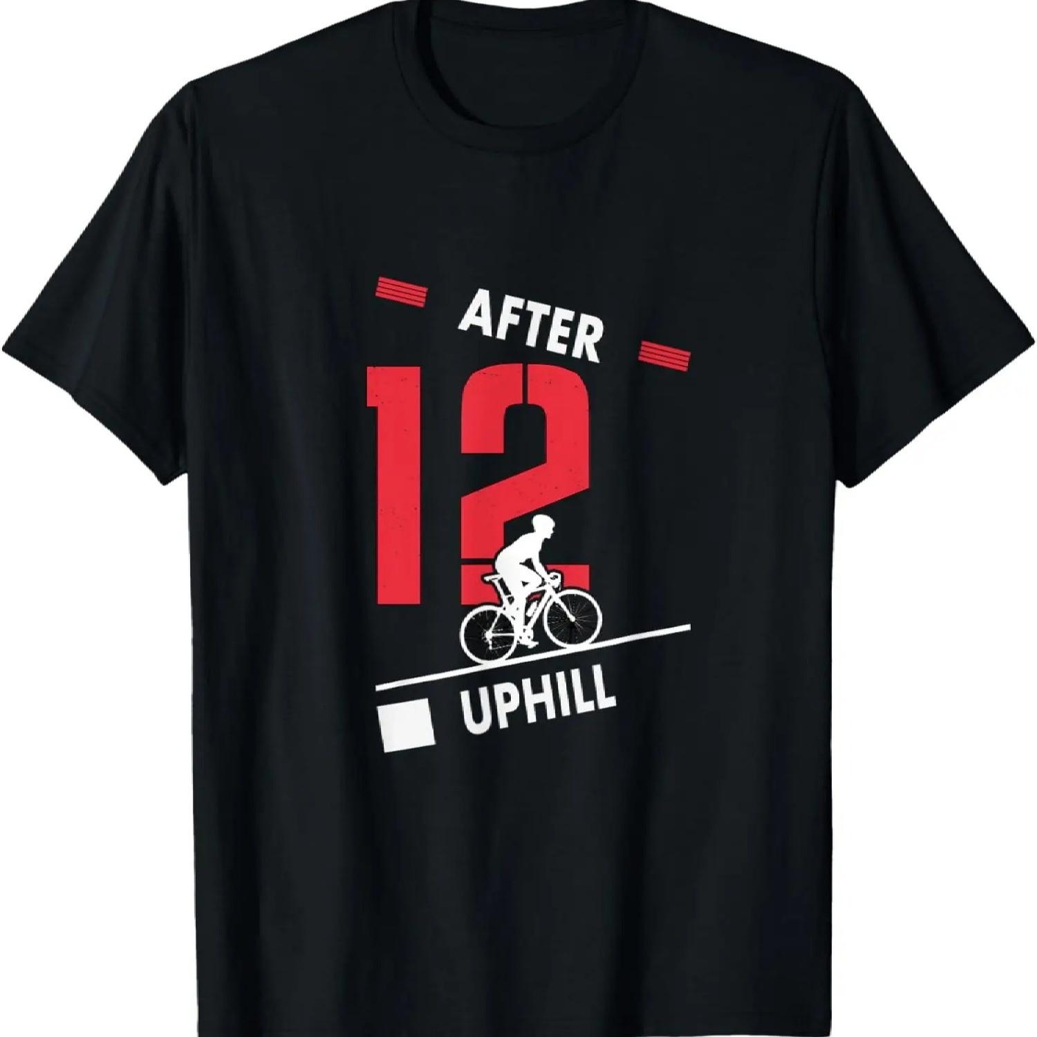 

Cyclist 12th Birthday Cycling Dad Bicycle Racer 12 Years T-Shirt XXXXXL чорний