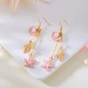 Bohemian Shell Starfish Dangle Earrings For Women Summer Beach Pearl Conch Geometric Drop Earrings Girls Fashion Jewelry Gift