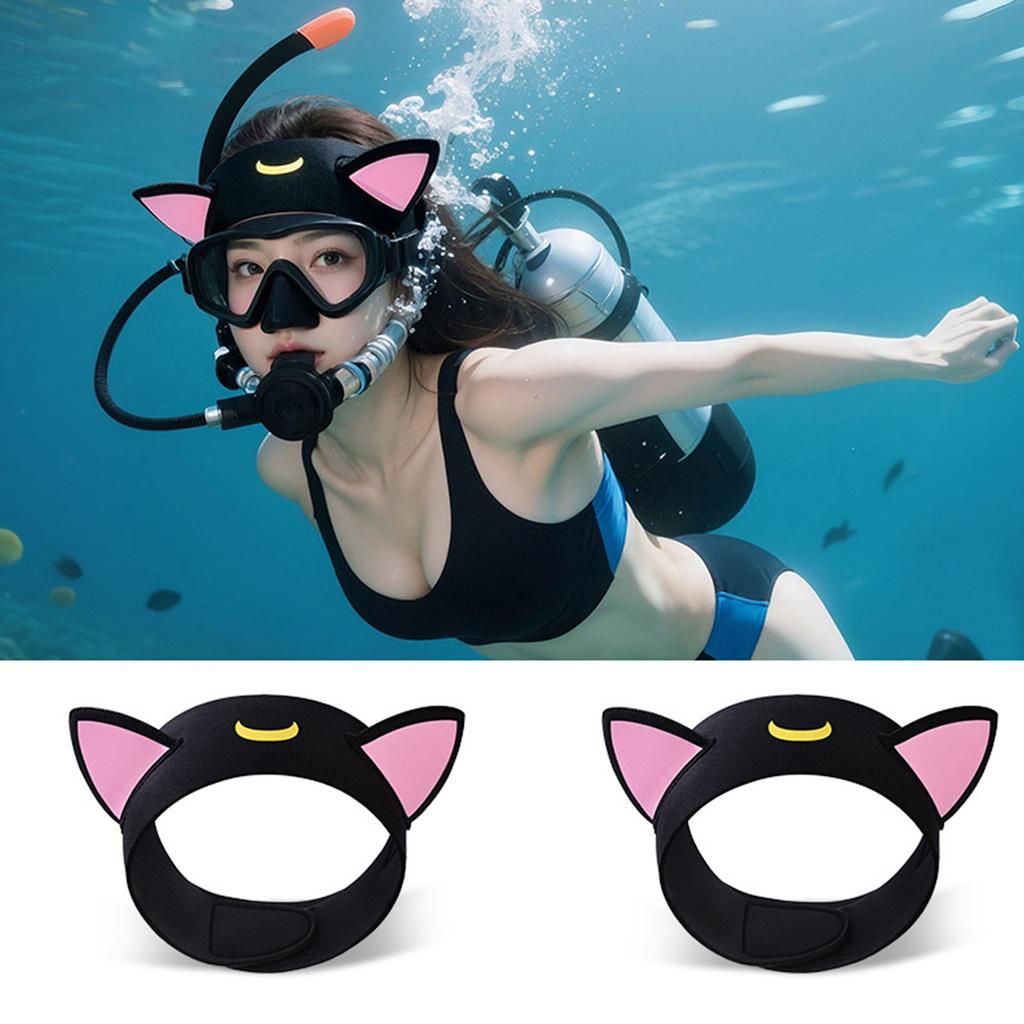 Non Slip Dive Headband Quick Dry Neoprene Diving Hairband For Water Sports And Gym Training Swimming Surfing
